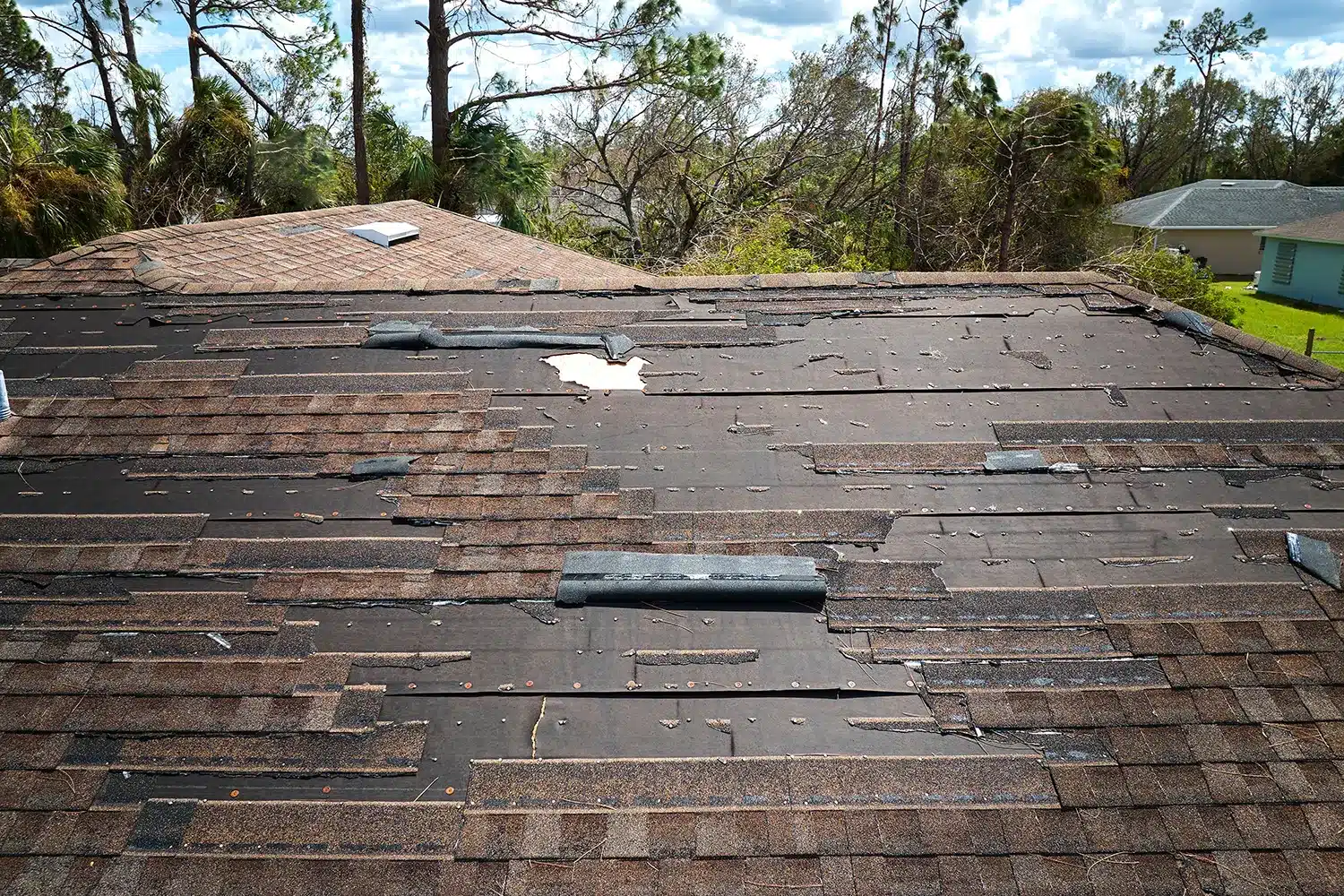 storm damage roof repair - 5